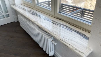 Подоконники из натурального камня в Москве и Подмосковье - изготовление и монтаж