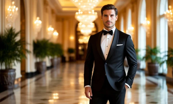 Прокат смокингов и мужских костюмов: элегантность без лишних затрат
