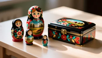 Русские сувениры и подарки: тепло народного мастерства в каждом предмете Русские сувениры и подарки: тепло народного мастерства в каждом предмете