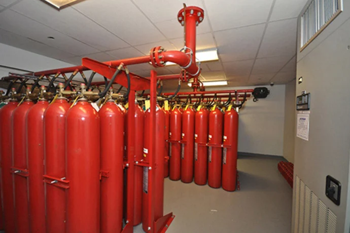 Модульное газовое пожаротушение: современная система защиты объектов