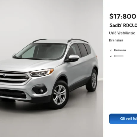 Пример информативного объявления о продаже автомобиля на онлайн-площадке