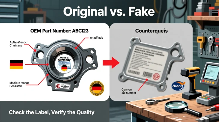 Как отличить оригинальные автозапчасти от подделок