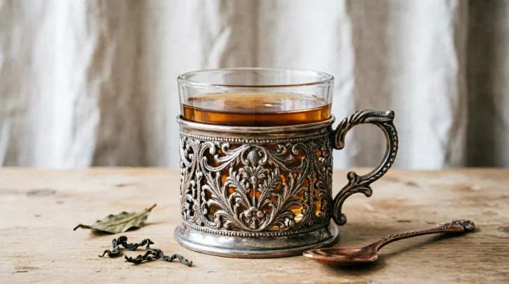 Искусство чаепития: серебряные подстаканники как символ русской культуры