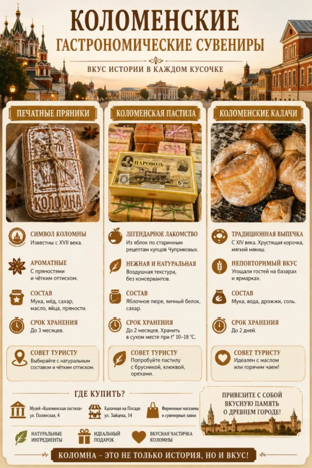 Коломенские сувениры