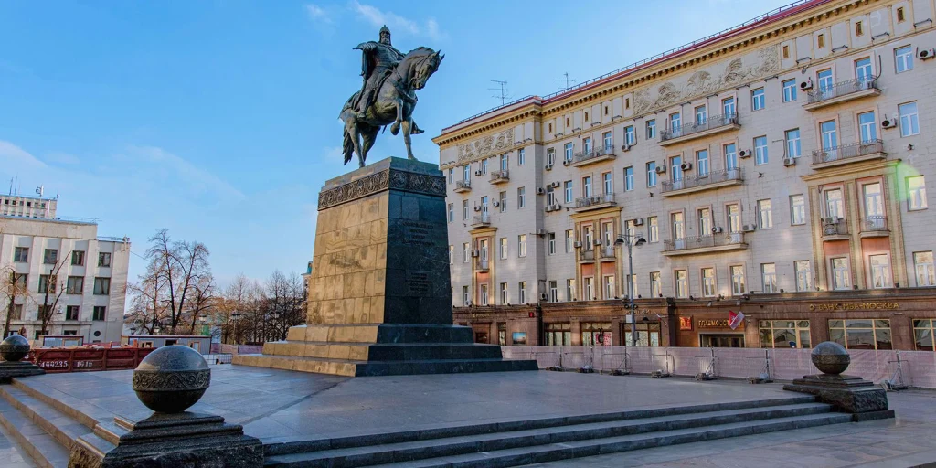 Памятник Юрию Долгорукому на Тверской площади