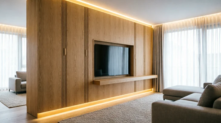 Стеновые панели из шпона: премиальное решение для интерьера с натуральной эстетикой Стеновые панели из шпона: премиальное решение для интерьера с натуральной эстетикой