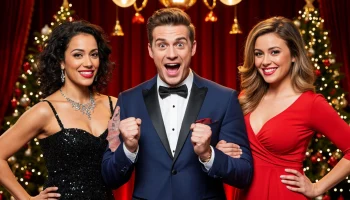 Новый год с известными шоуменами и юмористами