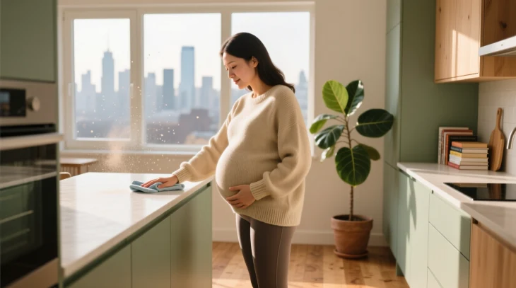 Уборка во время беременности Уборка во время беременности