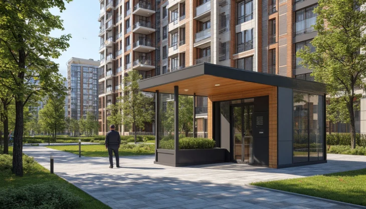 Пост охраны в ЖК. Консьерж или охранник - что предлагают современные ЧОПы?