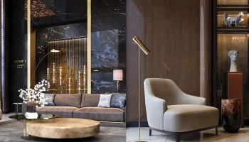 &laquo;Прикосновение Мидаса&raquo;: новая концепция лобби в башне Petrovsky Park Tower жилого квартала &laquo;Прайм Па